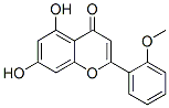 4H-1-Benzopyran-4-one, 5,7-dihydroxy-2-(2-methoxyphenyl)- CAS#: 10458-35-2
