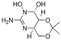4H-1,3-Dioxino[5,4-d]pyrimidin-8-ol, 6-amino-4a,7,8,8a-tetrahydro-7-hydroxy-2,2-dimethyl-, (4aR,8R,8aS)- (9CI) CAS#: 272106-61-3