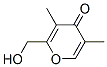 4H-Pyran-4-one, 2-(hydroxymethyl)-3,5-dimethyl- (9CI) CAS#: 220757-72-2
