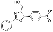 (4R,5R)-[5-(4-NITROPHENYL)-2-PHENYL-4,5-DIHYDRO-OXAZOL-4-YL]METHANOL CAS#: 256475-85-1