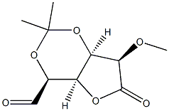 (4S,4aR,7R,7aR)-7-Methoxy-2,2-diMethyl-6-oxo-tetrahydro-4H-furo[3,2-d][1,3]dioxine-4-carbaldehyde CAS#: 270902-66-4