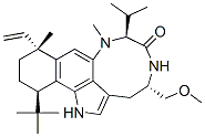(4S,7S,10R,13R)-10-Ethenyl-1,3,4,5,7,8,10,11,12,13-decahydro-4-(methoxymethyl)-8,10-dimethyl-7-(1-methylethyl)-13-(tert-butyl)-6H-benzo[g][1,4]diazonino[7,6,5-cd]indol-6-one CAS#: 110187-21-8