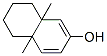 4a,8a-dimethyl-5,6,7,8-tetrahydronaphthalen-2-ol CAS#: 13485-66-0