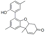 4a,9b-Dihydro-6-(2-hydroxy-5-methylphenyl)-8,9b-dimethyldibenzofuran-3(4H)-one CAS#: 21272-73-1