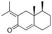 (4aR,5S)-4a,5-dimethyl-3-propan-2-ylidene-5,6,7,8-tetrahydro-4H-naphthalen-2-one CAS#: 19598-45-9