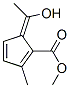 5-(1-Hydroxyethylidene)-2-methyl-1,3-cyclopentadiene-1-carboxylic acid methyl ester CAS#: 14374-52-8