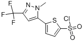 5-[1-METHYL-3-(TRIFLUOROMETHYL)PYRAZOL-5-YL]THIOPHENE2-SULFONYL CHLORIDE CAS#: 230295-11-1