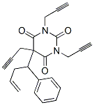 5-(1-phenylbut-3-enyl)-1,3,5-triprop-2-ynyl-1,3-diazinane-2,4,6-trione CAS#: 109317-93-3