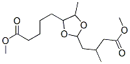 5-[2-(2-Methyl-4-methoxy-4-oxobutyl)-5-methyl-1,3-dioxolan-4-yl]pentanoic acid methyl ester CAS#: 29953-53-5