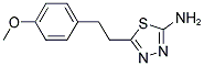 5-[2-(4-METHOXY-PHENYL)-ETHYL]-[1,3,4]THIADIAZOL-2-YLAMINE CAS#: 101007-44-7
