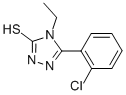 5-(2-CHLOROPHENYL)-4-ETHYL-4H-1,2,4-TRIAZOLE-3-THIOL CAS#: 26029-13-0