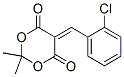 5-(2-Chlorobenzylidene)-2,2-dimethyl-1,3-dioxane-4,6-dione CAS#: 15851-88-4