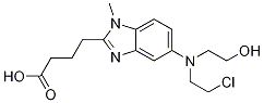 5-[(2-Chloroethyl)(2-hydroxyethyl)aMino]-1-Methyl-1H-benziMidazole-2-butanoic Acid CAS#: 109882-27-1