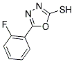 5-(2-FLUORO-PHENYL)-[1,3,4]OXADIAZOLE-2-THIOL CAS#: 108413-51-0