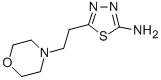 5-(2-MORPHOLIN-4-YL-ETHYL)-[1,3,4]THIADIAZOL-2-YLAMINE CAS#: 14068-83-8