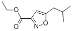 5-(2-Methylpropyl)-3-isoxazolecarboxylic acid ethyl ester CAS#: 110578-27-3