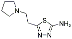 5-(2-PYRROLIDIN-1-YL-ETHYL)-[1,3,4]THIADIAZOL-2-YLAMINE CAS#: 14069-13-7