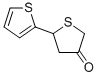 5-(2-THIENYL)TETRAHYDROTHIOPHEN-3-ONE CAS#: 108372-48-1