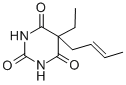 5-(2-butenyl)-5-ethyl-1H,3H,5H-pyrimidine-2,4,6-trione CAS#: 1952-67-6