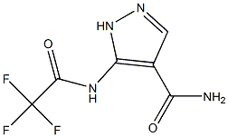 5-(2,2,2-TrifluoroacetaMido)-1H-pyrazole-4-carboxaMide CAS#: 1671-03-0