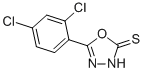 5-(2,4-DICHLOROPHENYL)-1,3,4-OXADIAZOLE-2(3H)-THIONE CAS#: 23288-92-8