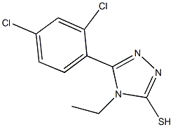 5-(2,4-DICHLOROPHENYL)-4-ETHYL-4H-1,2,4-TRIAZOLE-3-THIOL CAS#: 29527-30-8