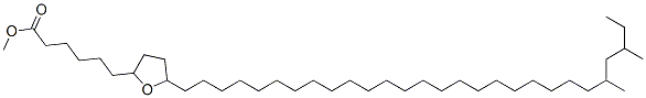5-(24,26-Dimethyloctacosyl)tetrahydro-2-furanhexanoic acid methyl ester CAS#: 18082-14-9