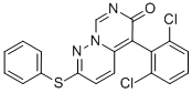 5-(2,6-DICHLOROPHENYL)-2-PHENYLSULFANYLPYRIDAZINO[6,1-F]PYRIMIDIN-6-ONE CAS#: 209409-98-3
