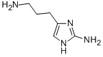 5-(3-Aminopropyl)-1H-imidazol-2-amine CAS#: 202391-71-7