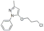 5-(3-Chloropropoxy)-3-methyl-1-phenyl-1H-pyrazole CAS#: 15083-38-2