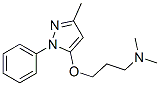 5-[3-(Dimethylamino)propoxy]-3-methyl-1-phenyl-1H-pyrazole CAS#: 15083-53-1