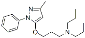 5-[3-(Dipropylamino)propoxy]-3-methyl-1-phenyl-1H-pyrazole CAS#: 15150-37-5