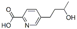 5-(3-Hydroxybutyl)-2-pyridinecarboxylic acid CAS#: 26108-30-5