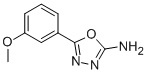 5-(3-METHOXYPHENYL)-1,3,4-OXADIAZOL-2-AMINE CAS#: 1673-44-5