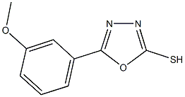 5-(3-METHOXYPHENYL)-1,3,4-OXADIAZOLE-2-THIOL CAS#: 108413-55-4