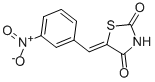 5-[(3-NITROPHENYL)METHYLENE]-1,3-THIAZOLANE-2,4-DIONE CAS#: 24044-52-8