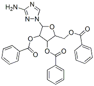 [5-(3-amino-1,2,4-triazol-1-yl)-3,4-dibenzoyloxy-oxolan-2-yl]methyl be nzoate CAS#: 24806-98-2