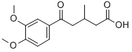 5-(3,4-DIMETHOXYPHENYL)-3-METHYL-5-OXOVALERIC ACID CAS#: 106591-88-2