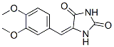 5-(3,4-Dimethoxybenzylidene)hydantoin CAS#: 10040-91-2