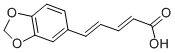5-(3,4-METHYLENEDIOXYPHENYL)-2,4-PENTADIENOIC ACID CAS#: 136-72-1