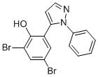5-(3,5-DIBROMO-2-HYDROXYPHENYL)-1-PHENYLPYRAZOLE CAS#: 288401-36-5