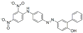 5-[[4-[(2,4-dinitrophenyl)amino]phenyl]azo][1,1'-biphenyl]-2-ol CAS#: 12223-91-5