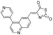 5-[[4-(4-Pyridinyl)-6-quinolinyl]methylene]-2,4-thiazolidenedione CAS#: 958852-01-2