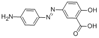 5-(4-AMINO-PHENYLAZO)-2-HYDROXY-BENZOIC ACID CAS#: 101-51-9