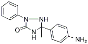 5-(4-AMINOPHENYL)-5-METHYL-2-PHENYL-1,2,4-TRIAZOLAN-3-ONE CAS#: 245039-30-9