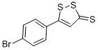 5-(4-Bromo-phenyl)-[1,2]dithiole-3-thione CAS#: 14659-11-1