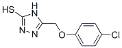 5-(4-CHLORO-PHENOXYMETHYL)-4H-[1,2,4]TRIAZOLE-3-THIOL CAS#: 113056-45-4