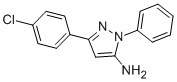 5-(4-CHLORO-PHENYL)-2-PHENYL-2H-PYRAZOL-3-YLAMINE CAS#: 19652-14-3