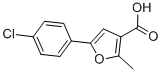 5-(4-CHLOROPHENYL)-2-METHYL-3-FUROIC ACID CAS#: 111787-89-4