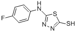5-[(4-FLUOROPHENYL)AMINO]-1,3,4-THIADIAZOLE-2-THIOL CAS#: 14731-24-9